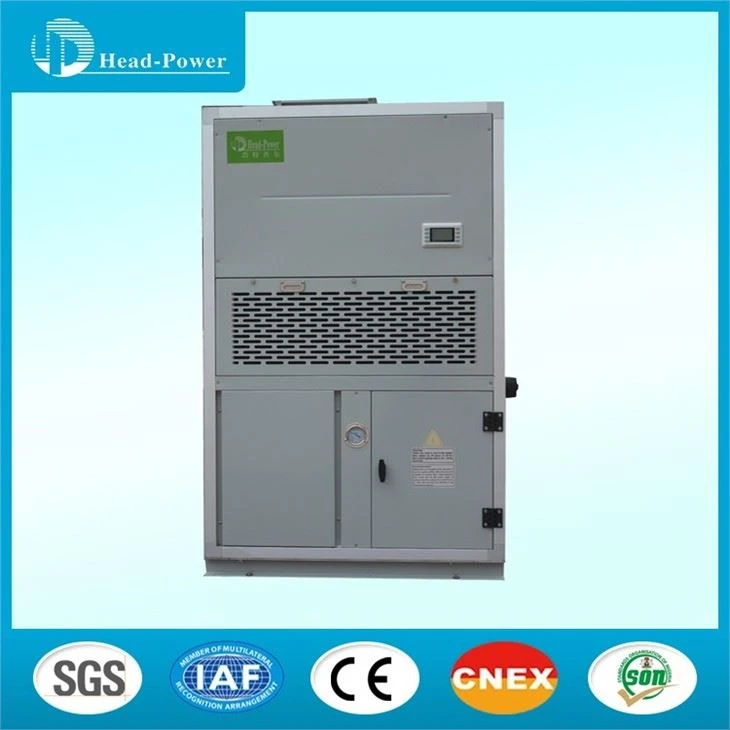 Vertical Ducted Type 20HP Central Air Conditioners in Iron Steel Workshop Vertical Ducted Type 20HP Central Air Conditioners in Iron Steel Workshop